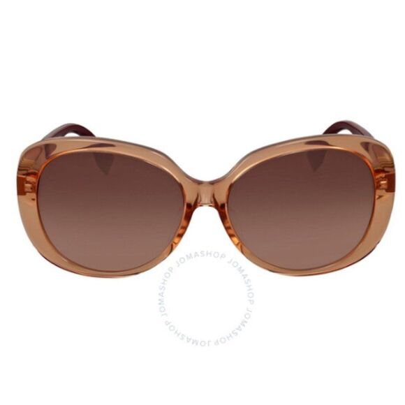 Fendi Pequin Oversize Brown Shaded Lens Acetate Sunglasses FF 0073/F/S NZOJ6 main image 6
